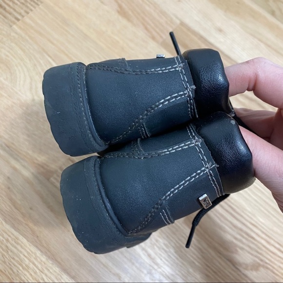 Smartfit Black Waterproof Boots Sz 5 Kids Boys - Picture 6 of 8